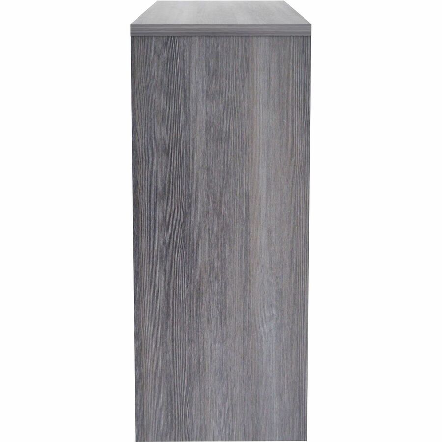 Lorell Essentials 2-shelf Stack-on Bookcase - 36" Height x 36" Width x 15" Depth - 2 Shelve(s) - Material: Laminate, Met