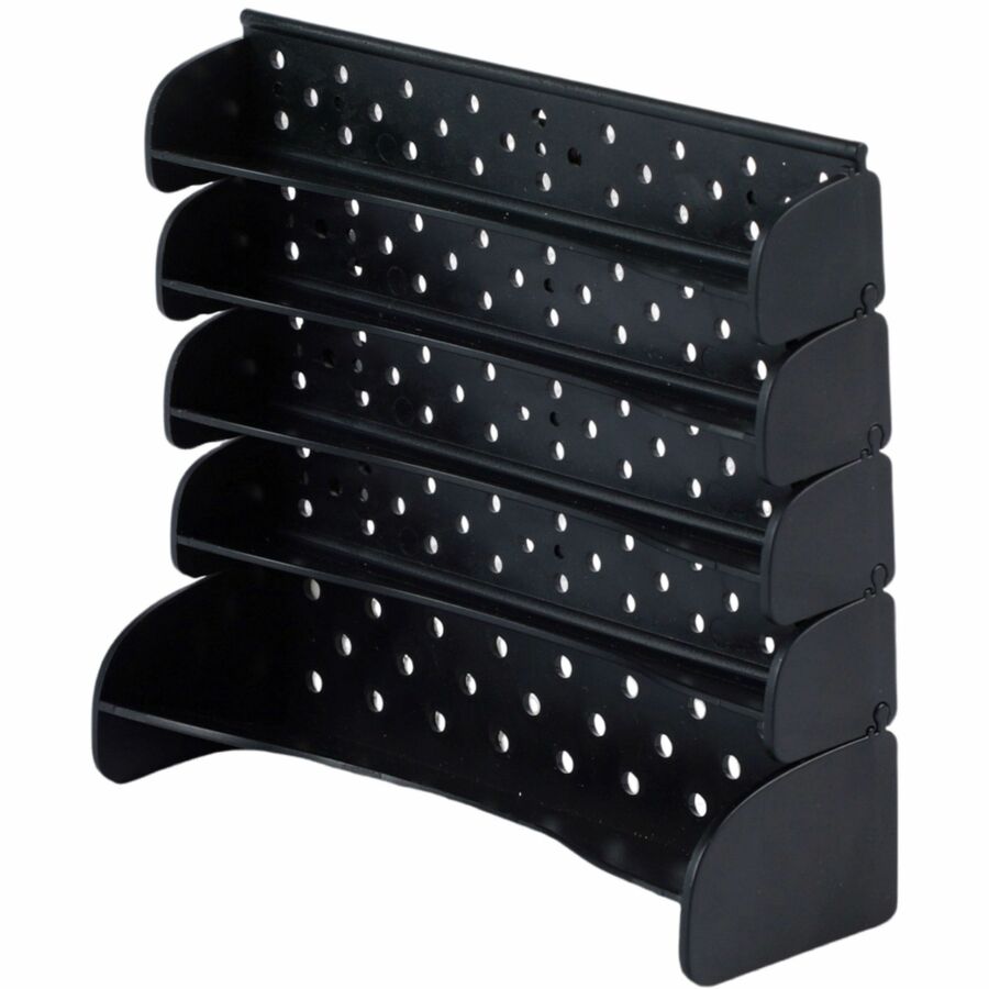 Lorell Marker Holder - Black - Magnetic - 1 Each