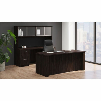Lorell Sit-to-Stand Two-Tier Base - Silver Top - Silver Two-tier Base - 275 lb Capacity - Height Adjustable - 45.10" Hei