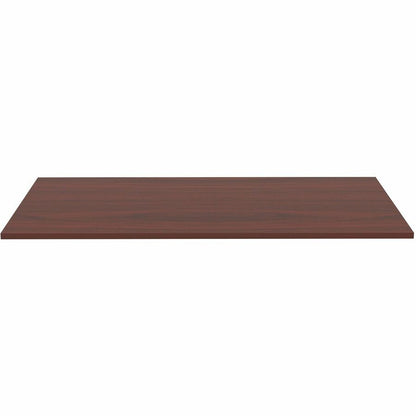 Lorell Multipurpose Tabletop - Rectangle - 30" Width x 66" Depth x 1" Thickness - Band Edge - Mahogany, Laminate Table T