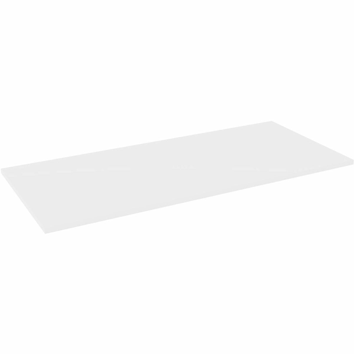 Lorell Multipurpose Tabletop - Rectangle - 30" Width x 66" Depth x 1" Thickness - Band Edge - White, Laminate Table Top 