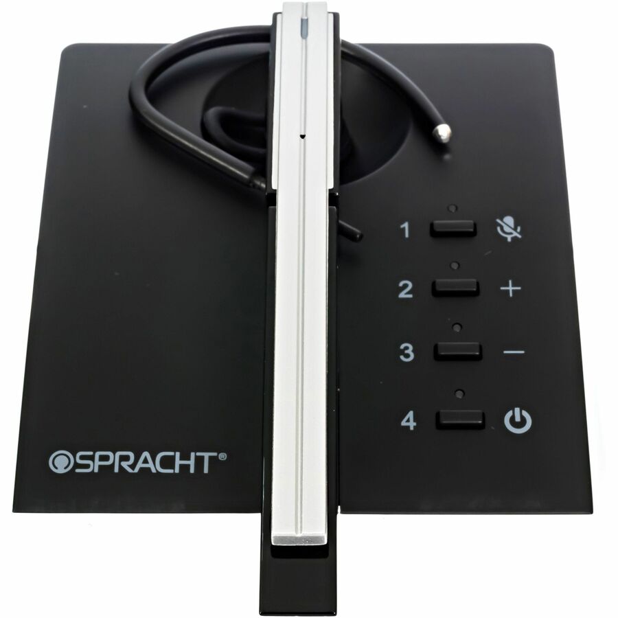 Spracht ZUM Over-the-Ear Bluetooth Headset & Base - Mono - Wireless - Bluetooth - Over-the-ear - Matte Black