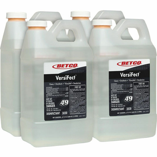 Betco VersiFect FastDraw Disinfectant/Virucide - For Multi Surface, Multipurpose - Concentrate - Liquid - 67.6 fl oz (2.