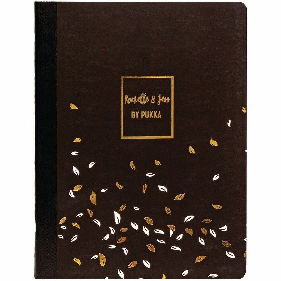 Pukka Pads Rochelle & Jess Composition Books - 70 Pages - Printed - Both Side Ruling Surface - College Ruled Front Rulin