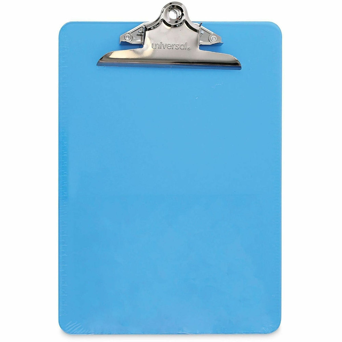 Universal Clipboard - 1.25" Clip Capacity - Storage for Document, Paper - 8 1/2" x 11" Sheet Size - Butterfly Clip - Pla