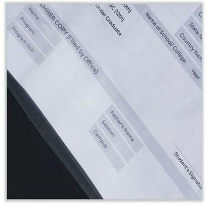 Universal Sheet Protector - 2 x Sheet Capacity - For Letter 8 1/2" x 11" Sheet - 3 x Holes - Ring Binder - Top Loading -