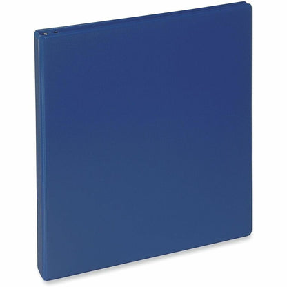Universal Slant D-Ring View Binder, 3 Rings, 0.5" Capacity, 11 x 8.5, Navy Blue - 1/2" Binder Capacity - Letter - 8 1/2"
