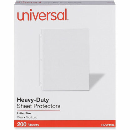 Universal Sheet Protector - 2" Height x 9.6" Width x 11.6" Length - 200 x Sheet Capacity - For Letter 8 1/2" x 11" Sheet