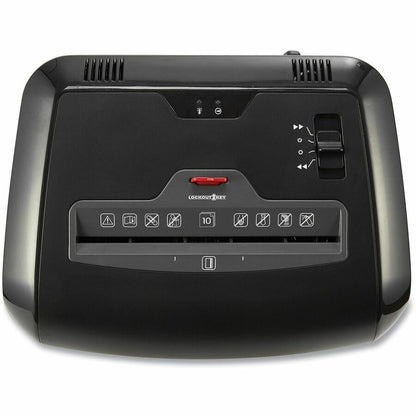 Universal 48110 Paper Shredder - Cross Cut - 10 Per Pass - for shredding Paper - 0.160" x 1.970" Shred Size - P-3 - 6.50