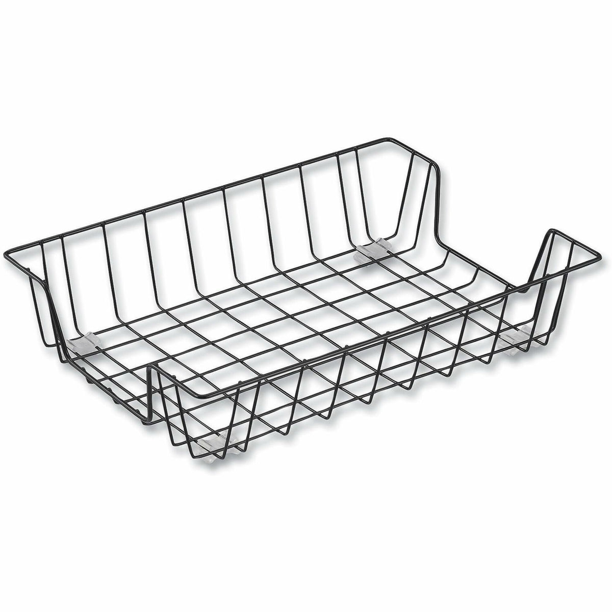 Universal Wire Metal Letter Tray, 1 Section, Letter Size Files, 10" x 14.13" x 3" , Black - 1 Compartment(s) - 1 Each