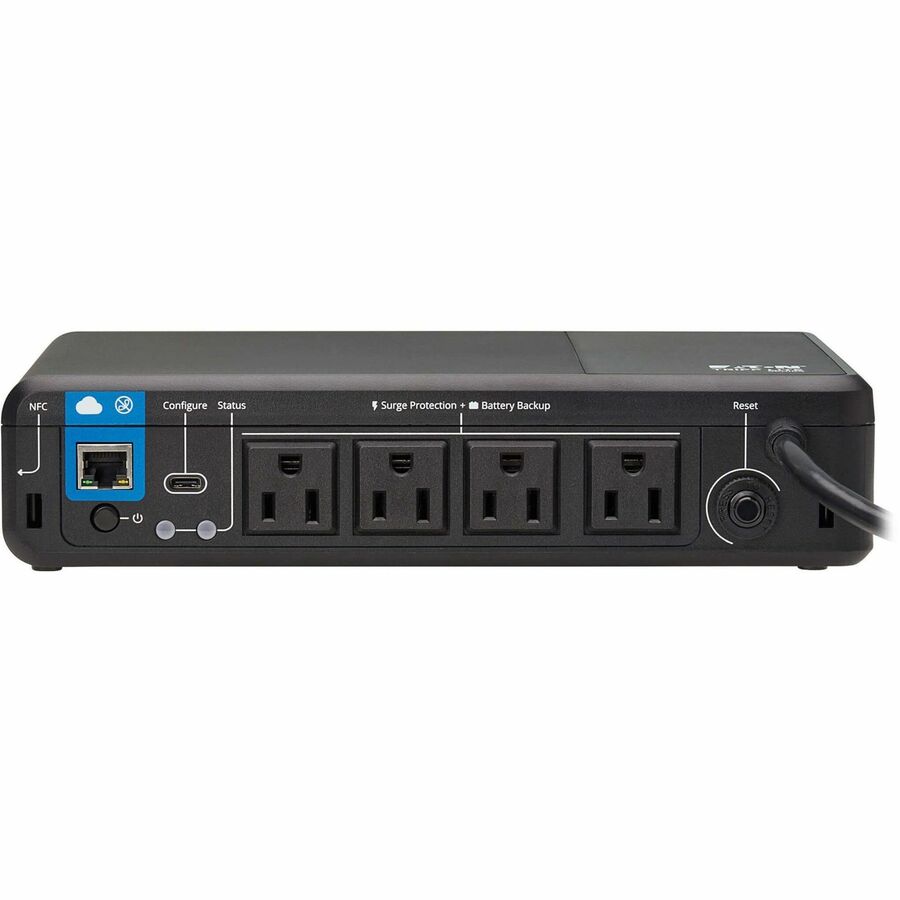 Tripp Lite series BC600RNC 600VA Desktop/Surface/Wall Mountable UPS - Desktop/Surface/Wall Mountable - 8 Hour Recharge -