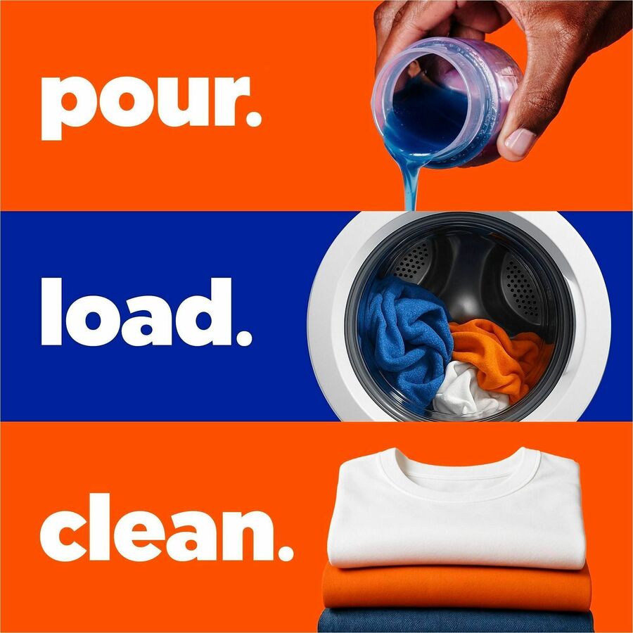 Tide Liquid Laundry Detergent - For Laundry, Washing Machine - Liquid - 80 fl oz (2.5 quart) - Original Scent - Phosphat