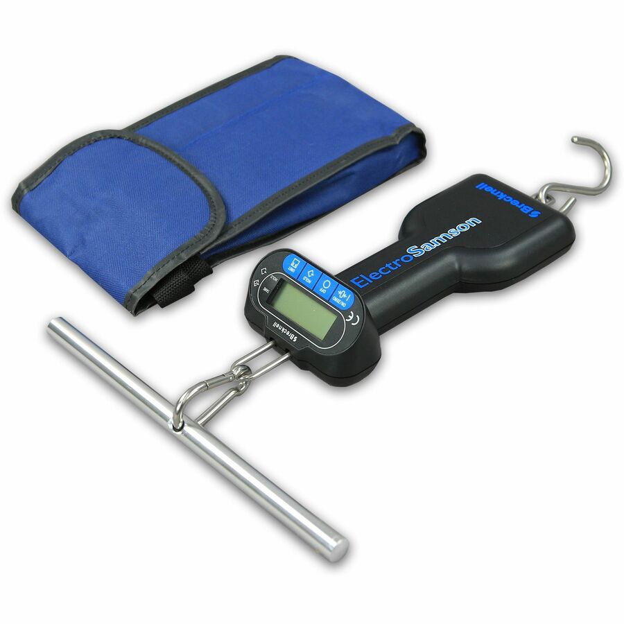 Brecknell ElectroSamson Handheld Scale - 55 lb / 25 kg Maximum Weight Capacity - Gray - 1 Each