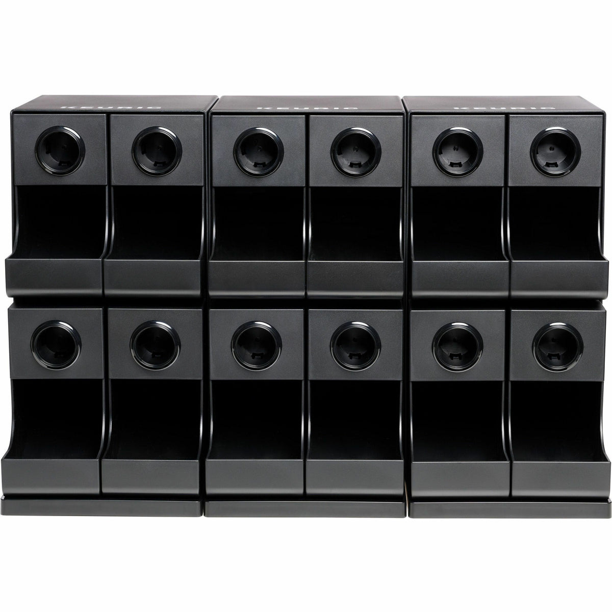 Keurig K-Cup Modular Merchandiser - 4 x Coffee/Tea Pod - Black - Plastic - 1 Each