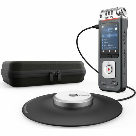 Speech Processing Solutions VoiceTracer Meeting Recorder - [Built-in] Microphone, Speaker - Omni-directional Microphone 