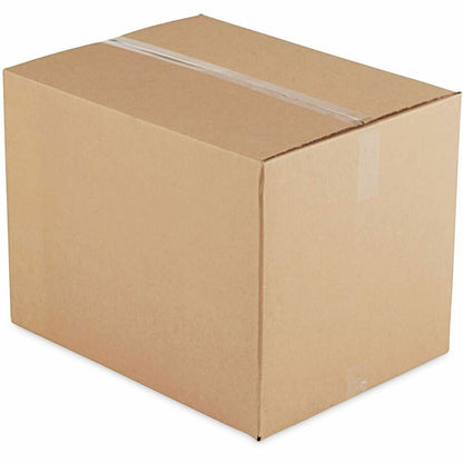 Universal Shipping Case - External Dimensions: 15" Length x 11" Width x 6" Height - Flap Closure - Corrugated Kraft - Br