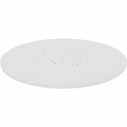 Lorell Hospitality/Conference Tabletop - Round - x 1" Thickness x 42" Diameter - Band Edge - White Table Top - Sturdy - 