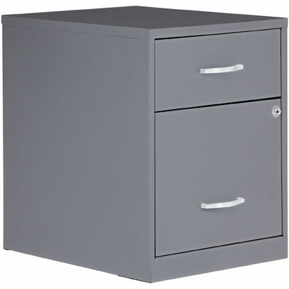NuSparc File Cabinet - 14.2" Width x 18" Depth x 19" Height - 2 x Drawer(s) for File, Box - Letter - Vertical - 1 Each