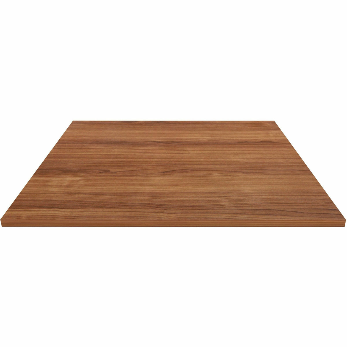 Lorell Hospitality/Conference Tabletop - Square - 42" Width x 1" Thickness x 42" Length - Band Edge - Walnut Table Top -