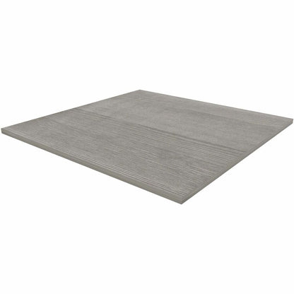 Lorell Hospitality/Conference Tabletop - Square - 42" Width x 1" Thickness x 42" Length - Band Edge - Weathered Charcoal