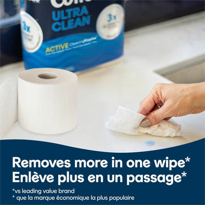 Kimberly-Clark Professional Ultra Clean Toilet Paper - 1 Ply - White - Paper, Fiber - 24 / Pack