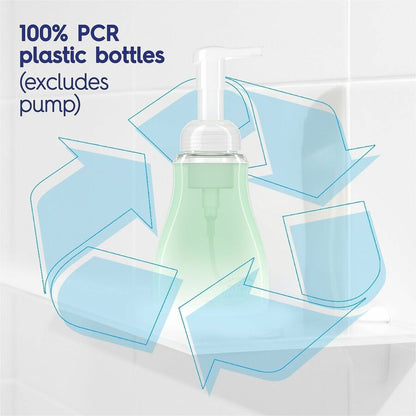 Dial Foaming Hand Wash - Fresh Pear Scent - 10 fl oz - Pump Bottle Dispenser - Kill Germs - Hand, Skin - Green - 1 Each