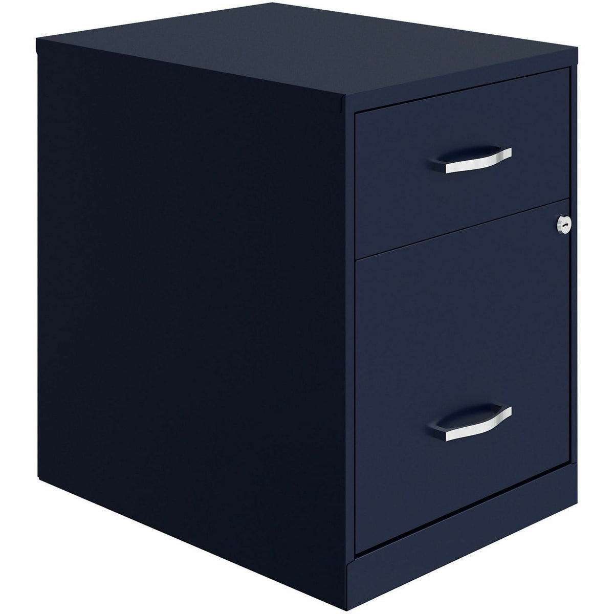 NuSparc File Cabinet - 14.2" Width x 18" Depth x 19" Height - 2 x Drawer(s) for File, Box - Letter - Vertical - 1 Each