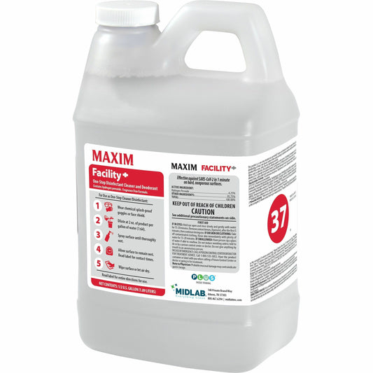Maxim One-Step Disinfectant/Cleaner/Deodorant - 4 / Carton