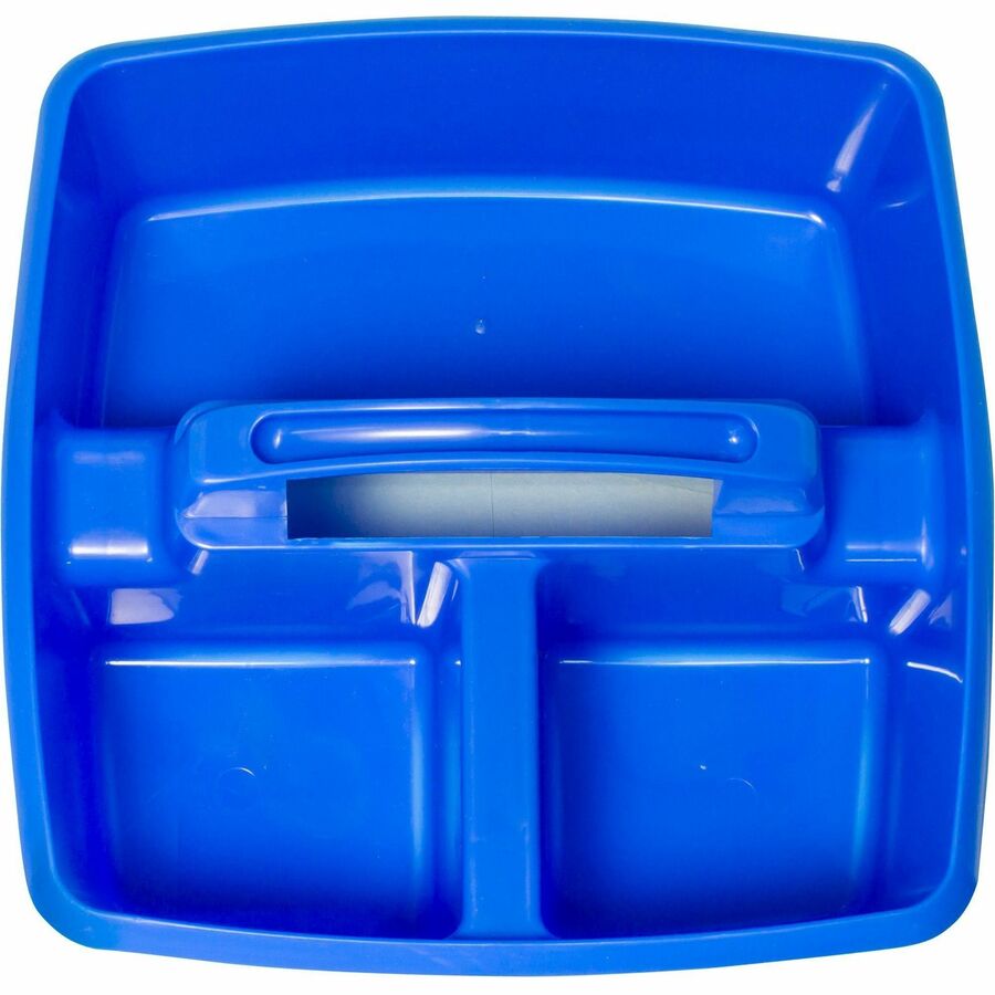 Storex Classroom Caddy - 3 Compartment(s) - 5.25" Height x 9.25" Width x 9.25" Depth - 5 / Set