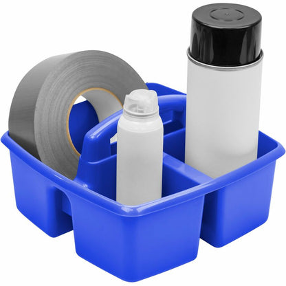 Storex Classroom Caddy - 3 Compartment(s) - 5.25" Height x 9.25" Width x 9.25" Depth - 5 / Set