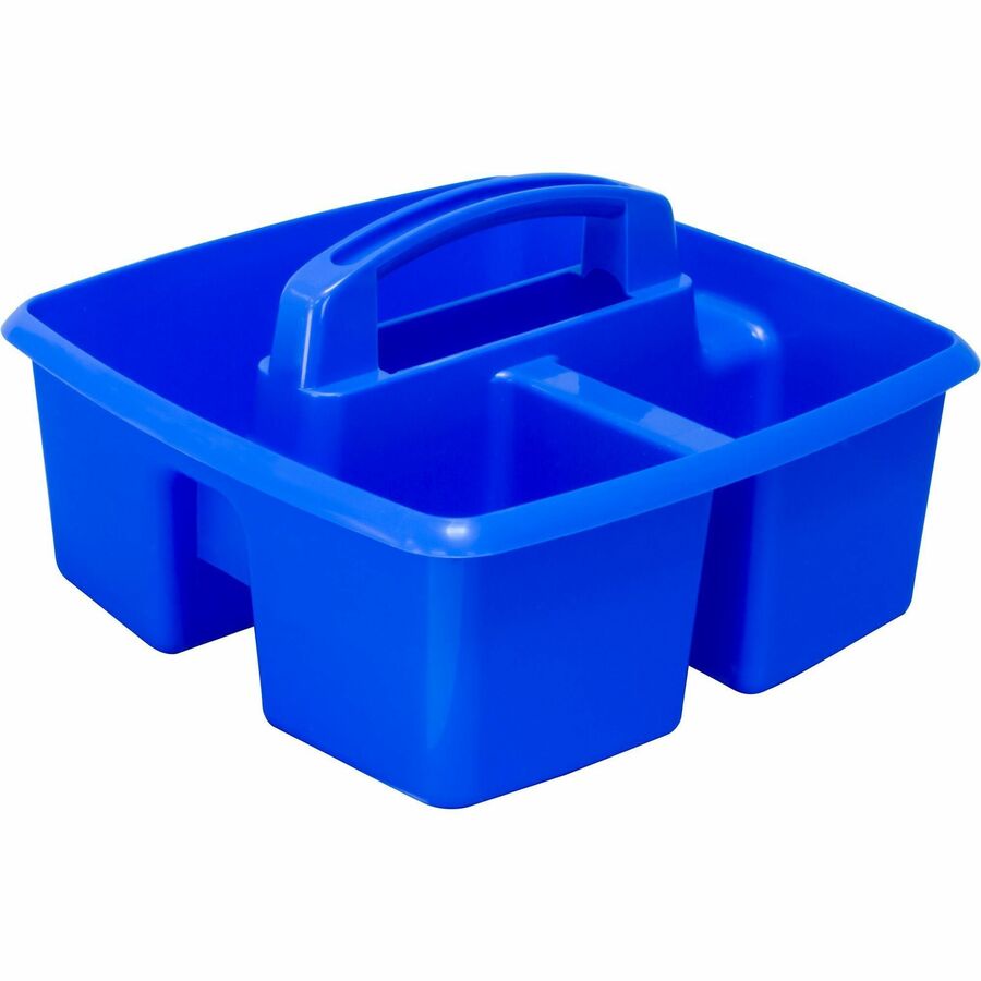 Storex Classroom Caddy - 3 Compartment(s) - 5.25" Height x 9.25" Width x 9.25" Depth - 5 / Set