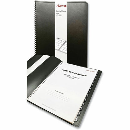 Universal Planner - Large - Monthly - 14 Month - December 2025 to January 2027 - 1 Month Double Page Layout - 8" x 11" S