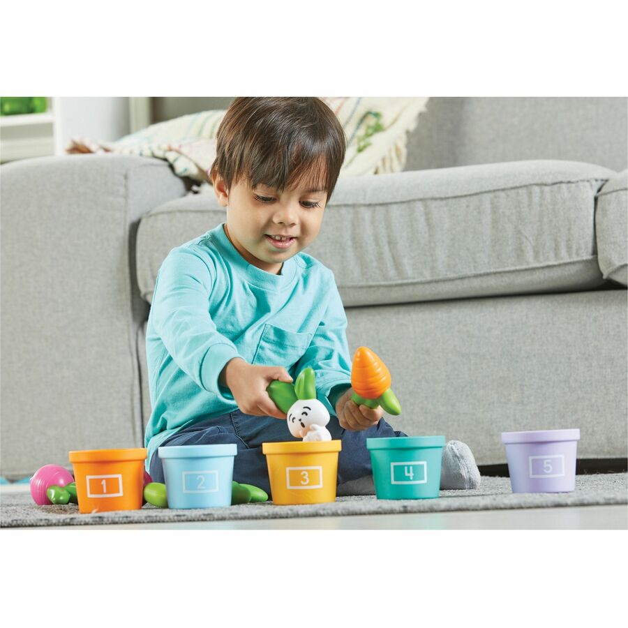 Learning Resources Hide and Seek Vegetable Garden - Hide & Seek Toy - Theme/Subject: Fun, Learning - 18 Month & Up - 10 