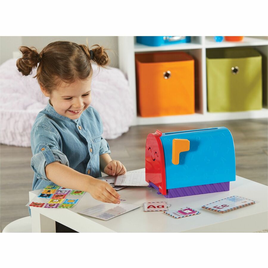 Learning Resources Alphabet Learning Mailbox - Learning Toy - Theme/Subject: Learning, Fun - 4+ - 62 Pieces - Multi