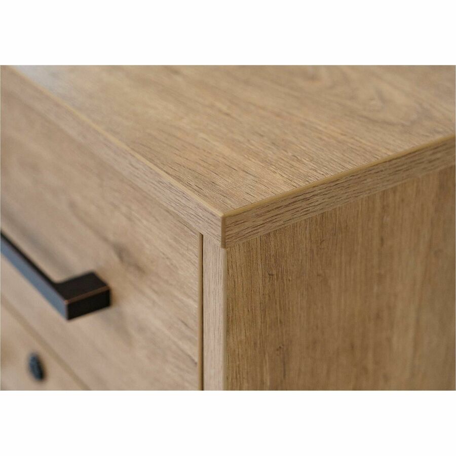 Martin Mason Monarca Laminate Unit - 24" Height x 18" Width - Total Drawer(s): 2 - Material: Thermofused Laminate (TFL) 