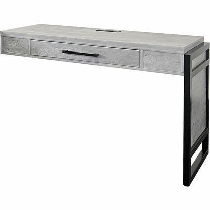Martin Mason Concrete Laminate Unit - 31" Height x 48" Width x 21" Depth - Total Drawer(s): 1 - Material: Laminate - Fin