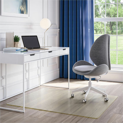Deflecto OceanMat Chair Mat for Hard Floor - Hard Floor, Wood Floor, Tile Floor, Laminate Floor, Floor, Commercial - 60"