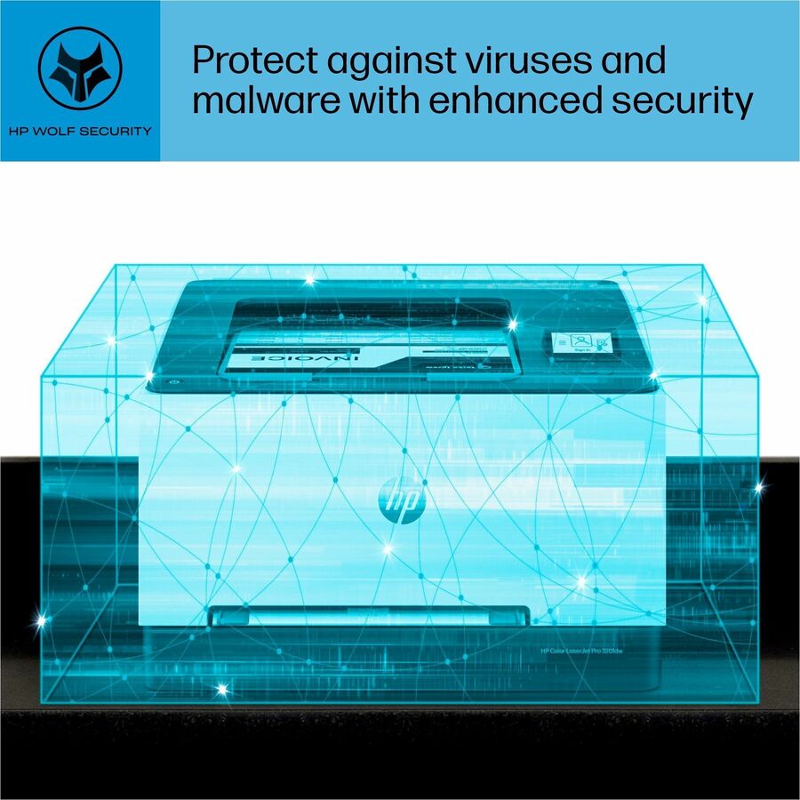 HP LaserJet Pro 3201dw Wireless Laser Printer - Color - 26 ppm Mono / 26 ppm Color - 600 x 600 dpi Print (600 x 600 dpi 