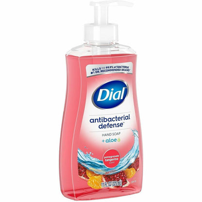 Dial Pomegranate Tangerine Antibacterial Hand Soap - Pomegranate & Tangerine Scent - 11 fl oz - Pump Dispenser - 12 / Ca