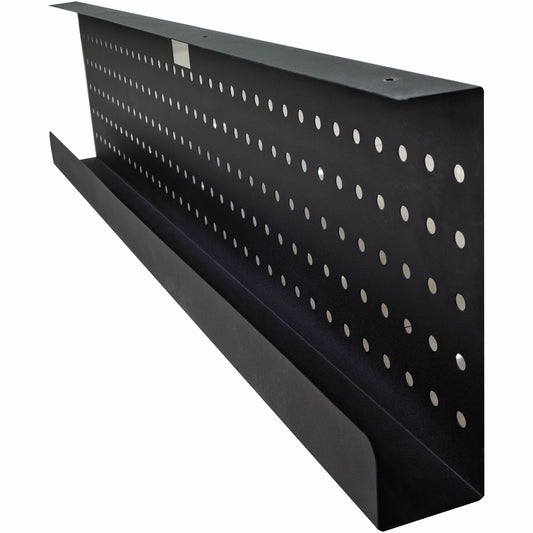 Lorell Invent Training Table Components - 42" Width x 3" Depth x 10" Height x 39.37 mil Thickness - Durable - Steel - Bl