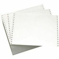 Domtar Continuous Paper - 92 Brightness - 11" x 14 7/8" - 20 lb Basis Weight - Sustainable Forestry Initiative (SFI) - 2