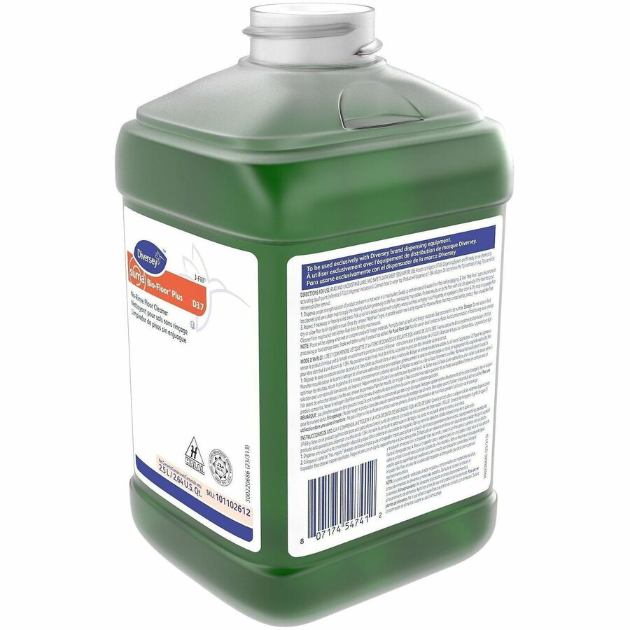 Suma Bio-Floor Plus D3.7 - For Floor, Tile, Quarry Tile, Kitchen - Concentrate - Liquid - 84.5 fl oz (2.6 quart) - 8.8 p