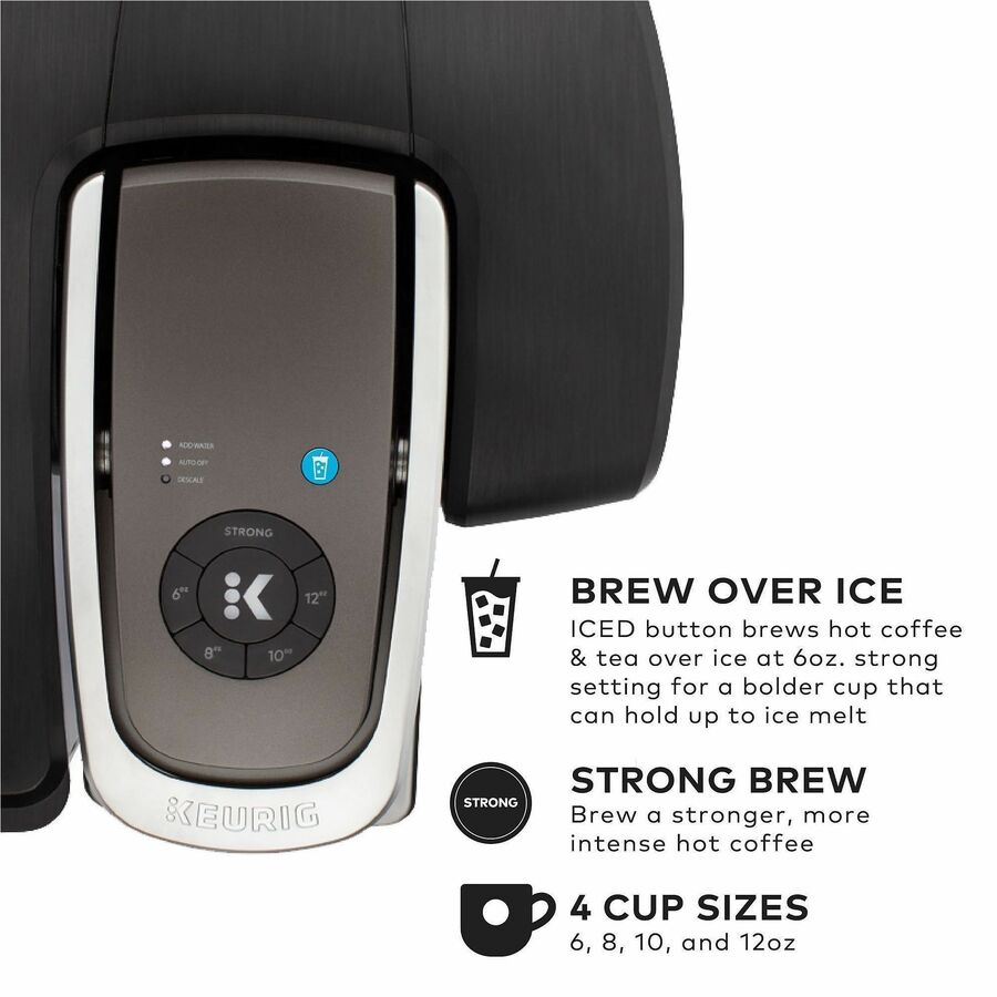 Keurig K-1550 Commercial Coffee Maker - 1450 W - 3 quart - Single-serve - K-Cup Pod/Capsule Brand - Black