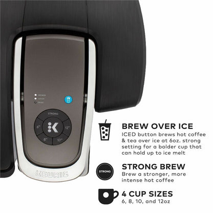 Keurig K-1550 Commercial Coffee Maker - 1450 W - 3 quart - Single-serve - K-Cup Pod/Capsule Brand - Black