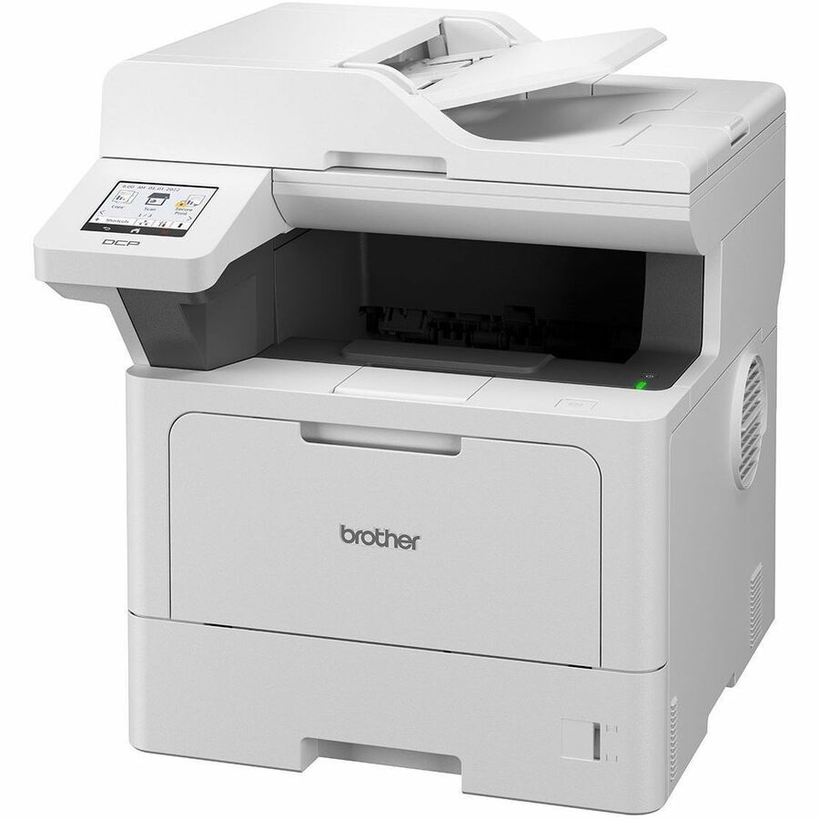 Brother DCP-L5510DN Wired Laser Multifunction Printer - Monochrome - Copier/Printer/Scanner - 48 ppm Mono Print - 1200 x