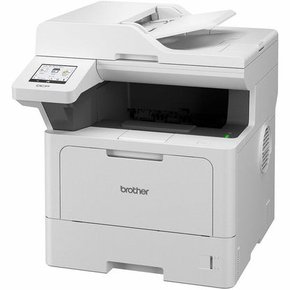 Brother DCP-L5510DN Wired Laser Multifunction Printer - Monochrome - Copier/Printer/Scanner - 48 ppm Mono Print - 1200 x