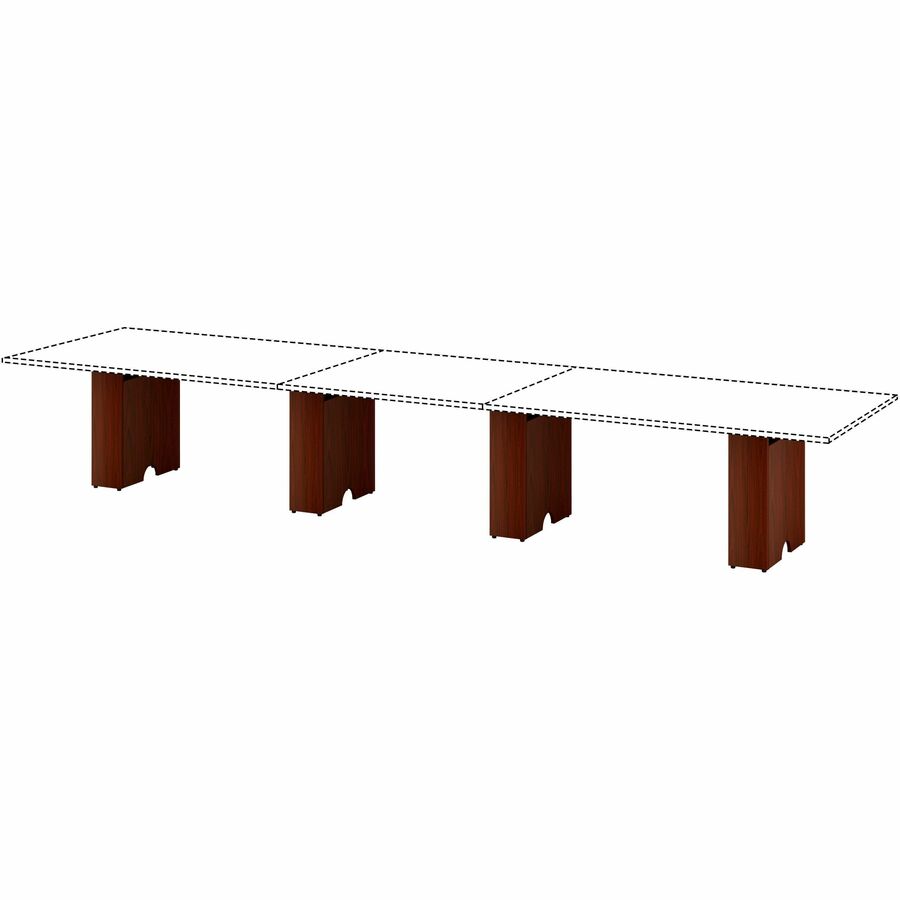Lorell Essentials Modular Conference Tables - 28.5" Height x 23.6" Width x 7.9" Depth - Band Edge - Modular, Eco-friendl