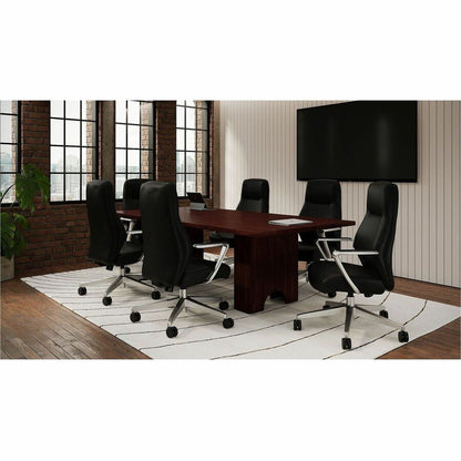 Lorell Essentials Modular Conference Tables - 28.5" Height x 23.6" Width x 7.9" Depth - Band Edge - Modular, Eco-friendl