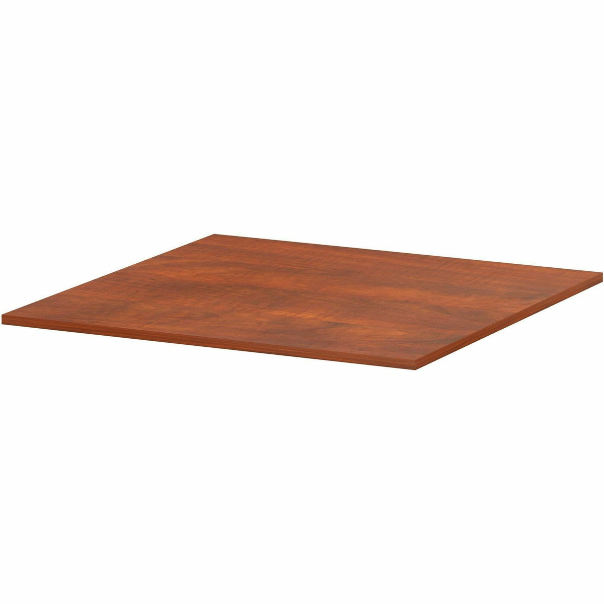 Lorell Essentials Modular Conference Tables - 47" Width x 47" Thickness x 1" Length - Band Edge - Cherry Table Top - Mod