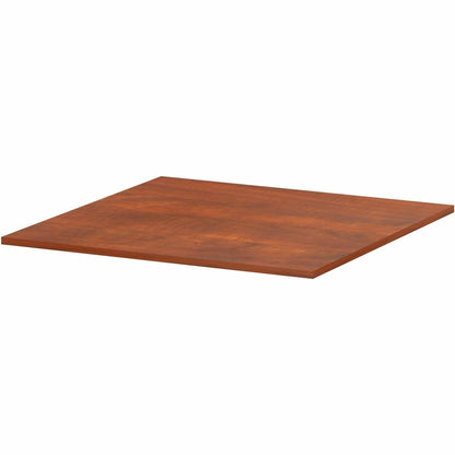 Lorell Essentials Modular Conference Tables - 47" Width x 47" Thickness x 1" Length - Band Edge - Cherry Table Top - Mod